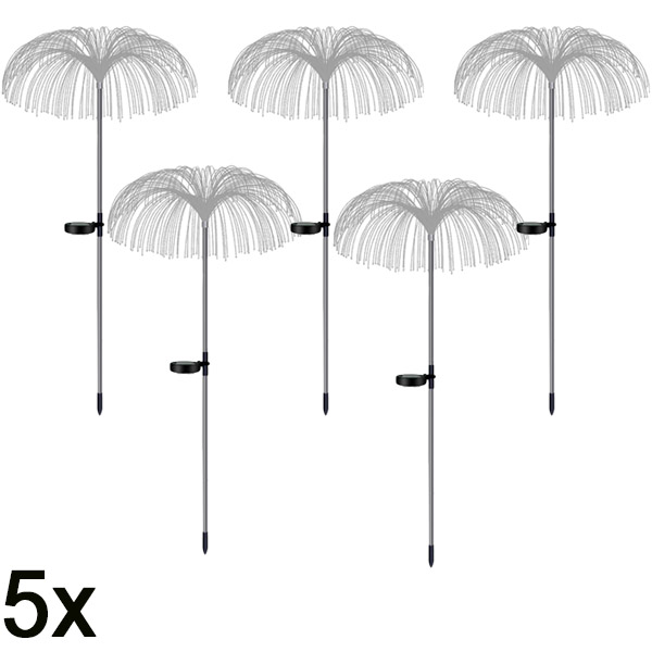 5x Solární tropická zahradní světla | LUMIPALM