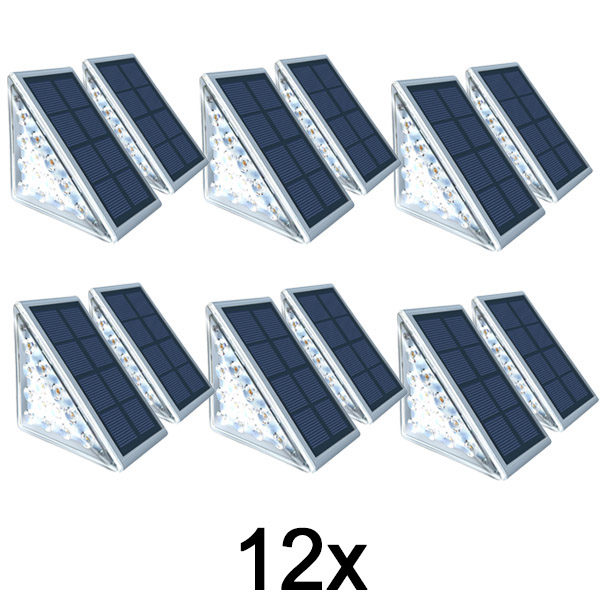 6x Vodotěsná solární lampa (2ks) | LUMOSTEP